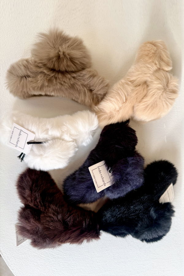 Linda Richards Fur Claw Clip