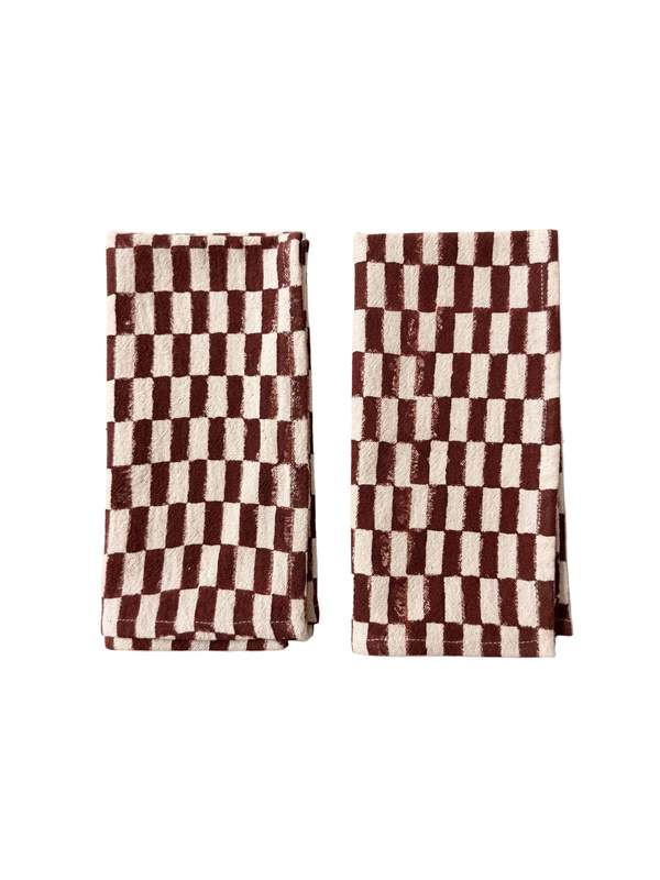 Happy French Gang Petit Rectangle Napkins - Set of 2