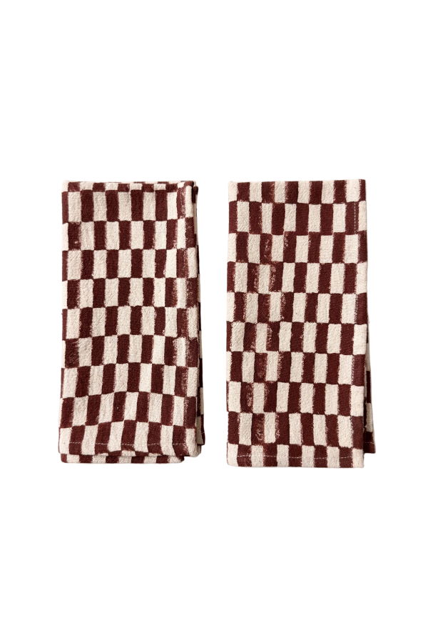 Happy French Gang Petit Rectangle Napkins - Set of 2