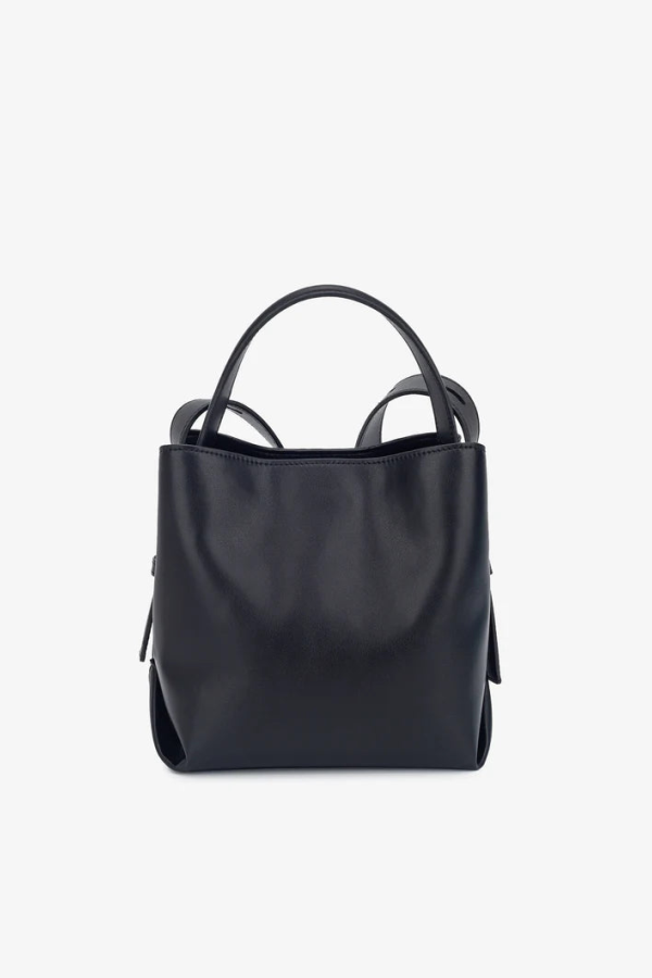 HVISK Molly Soft Structure Bucket Bag - Black