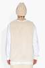 The Celect Fuzzy Vest - Cream - Thumbnail 4