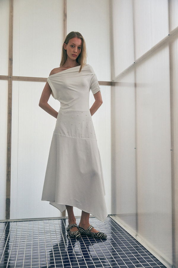 Muse the Label Bela Dress - White