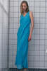 Muse the Label Halo Dress - Turquoise - Thumbnail 5