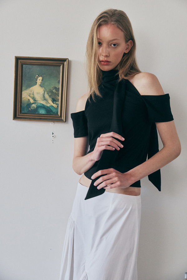 Muse the Label Ivo Top - Black