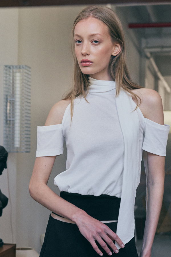 Muse the Label Ivo Top - Black/White