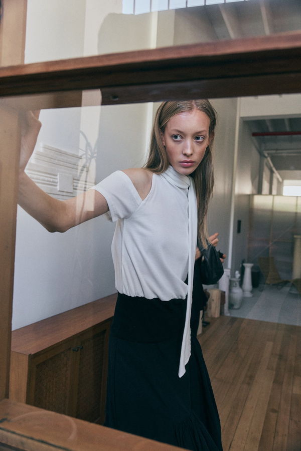 Muse the Label Ivo Top - Black/White