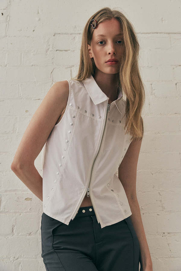 Muse the Label Sela Shirt - White