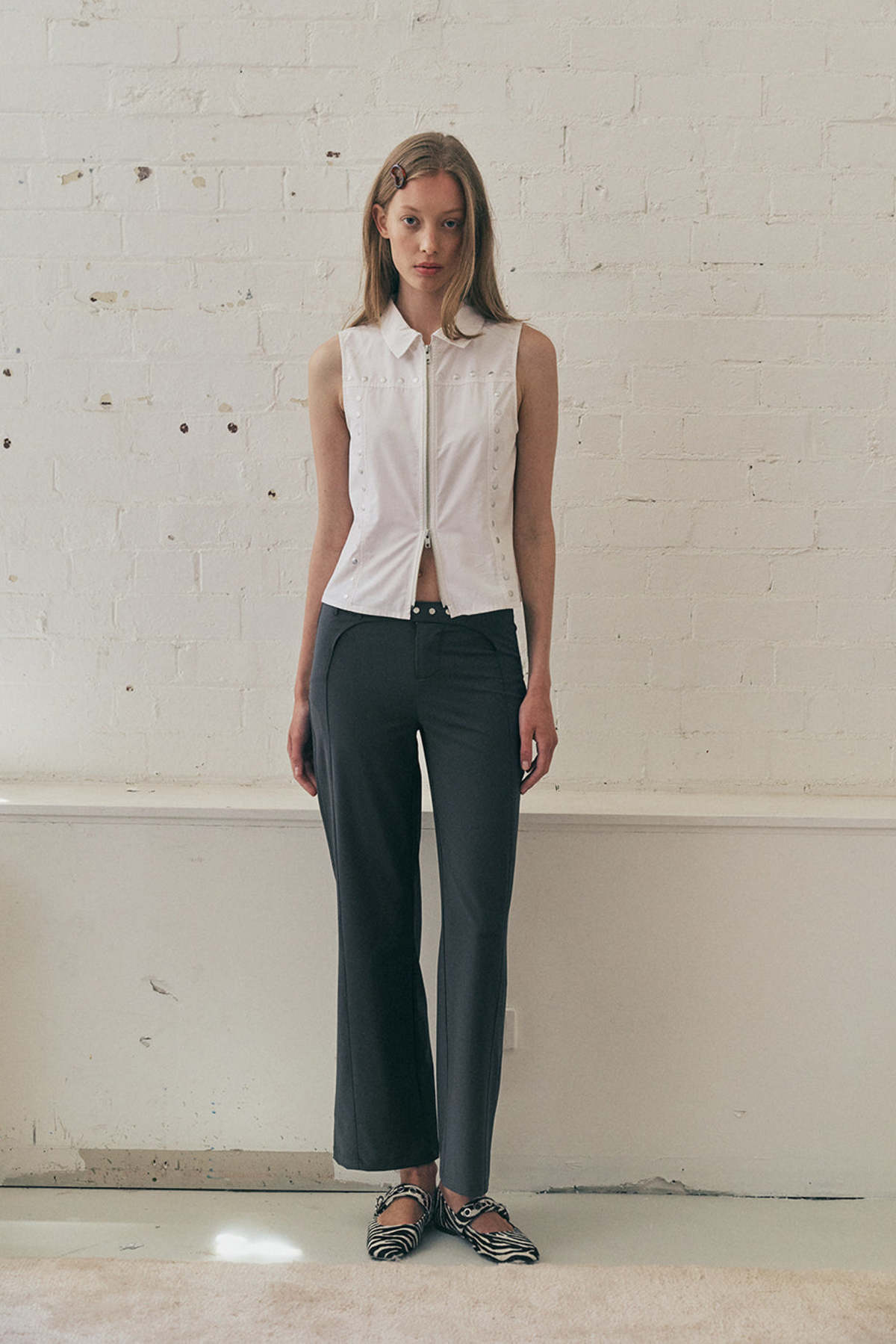 Muse the Label Sela Shirt - White - Image 2 of 5