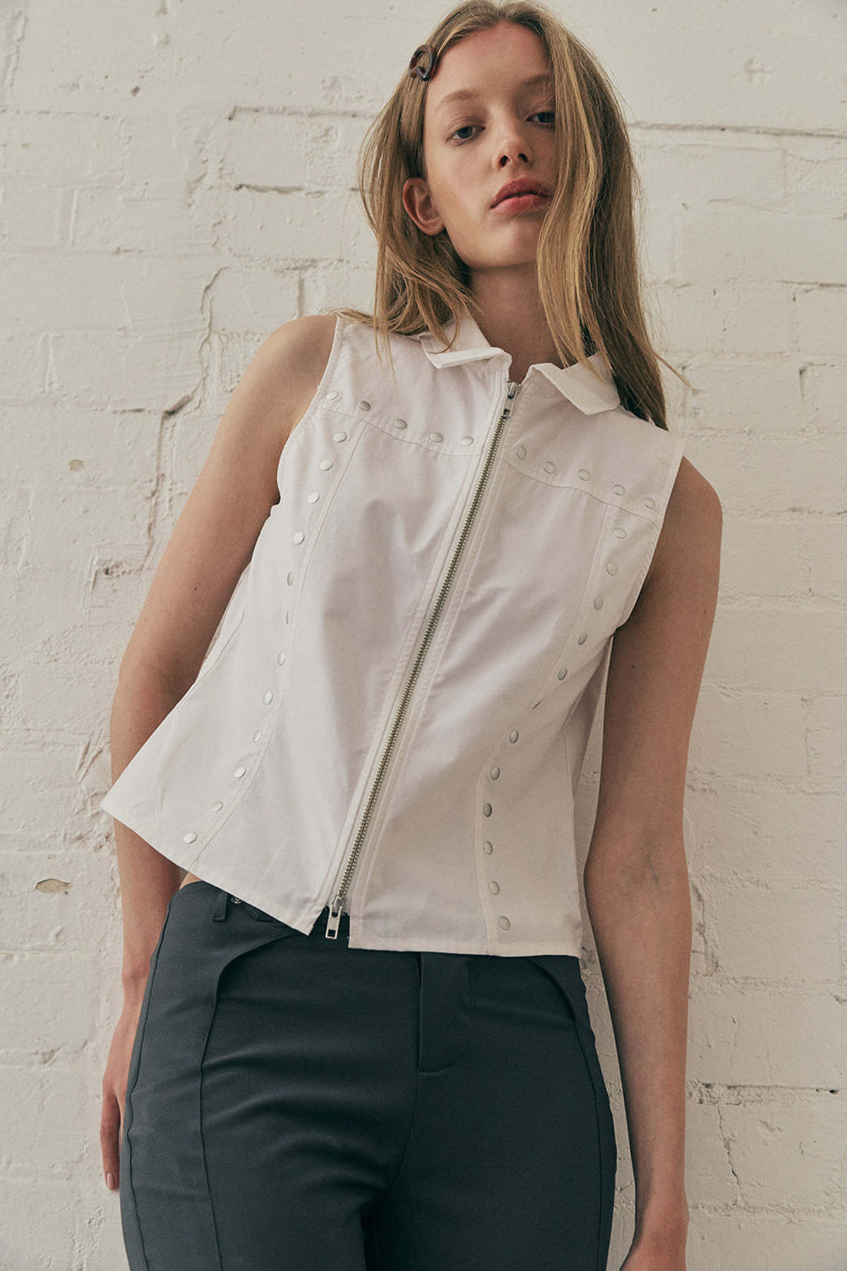 Muse the Label Sela Shirt - White - Image 5 of 5