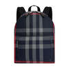 Burberry Jeff Canvas Backpack - Navy/Grey IP Check - Thumbnail 1
