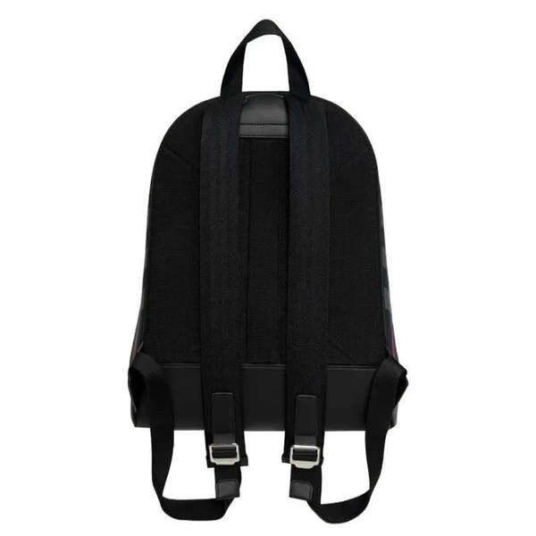 Burberry Jeff Canvas Backpack - Navy/Grey IP Check