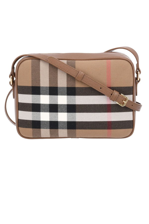 Burberry Large Camera Shoulder Bag - Earth