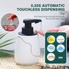 Bosilunlife Nordic Garden Automatic Soap Dispenser 17 oz - White - Thumbnail 7