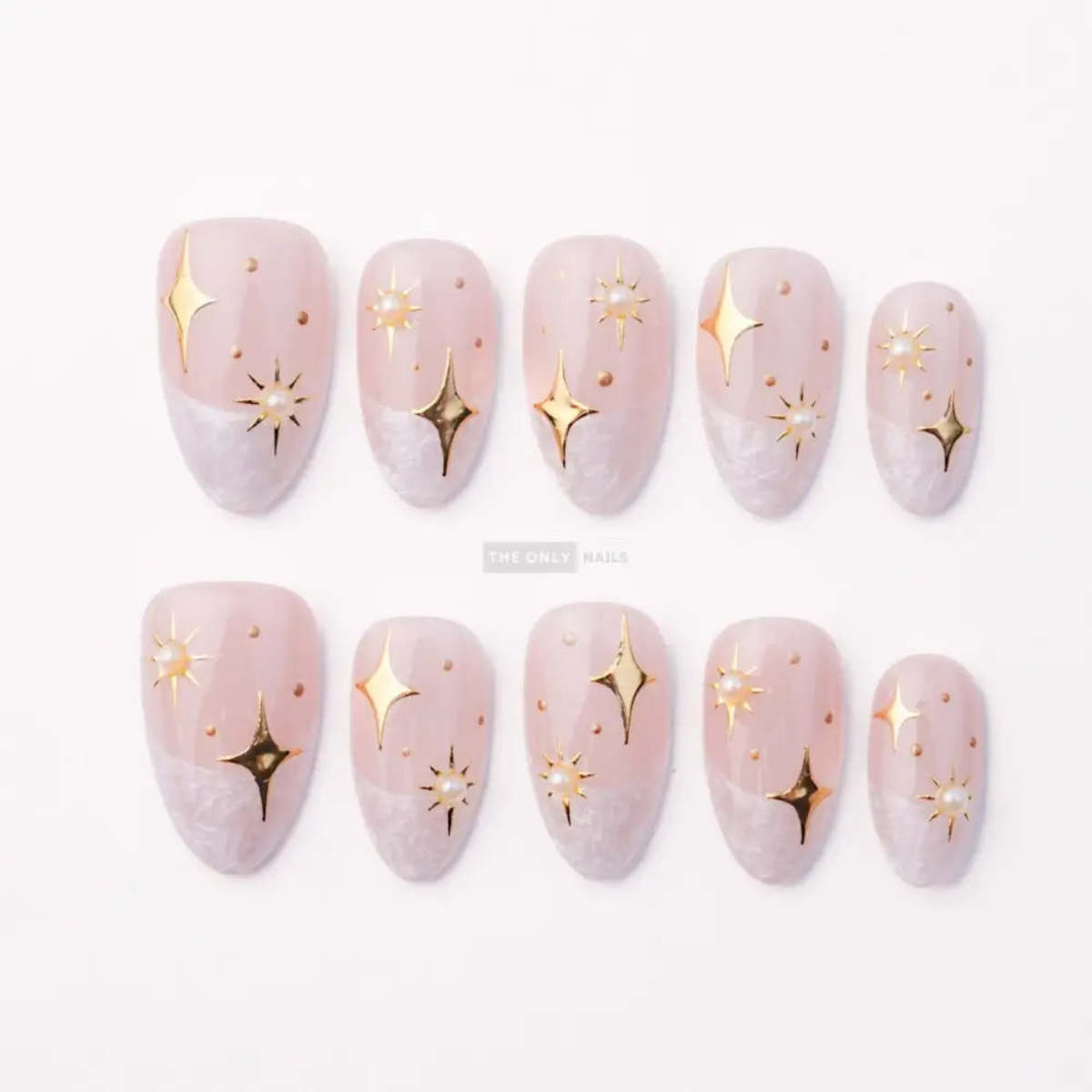 The Only Nails Celestial Short Almond Press-On Nail Set - Image 2 of 7