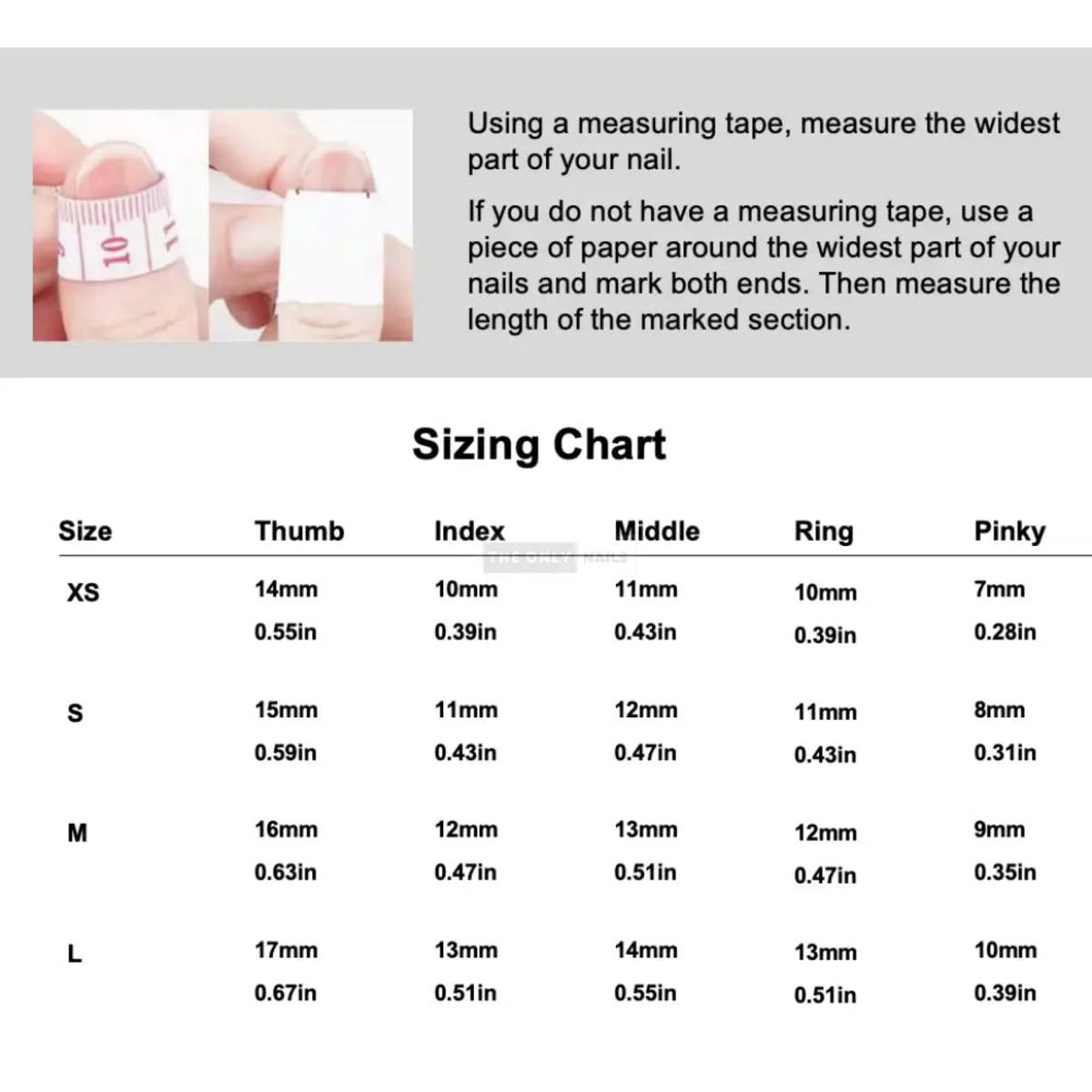 The Only Nails Celestial Short Almond Press-On Nail Set - Image 7 of 7