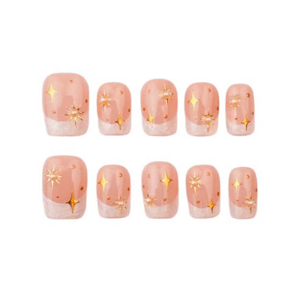 The Only Nails Celestial Short Square Press-On Nails The Only Nails Celestial Short Square Press-On Nails