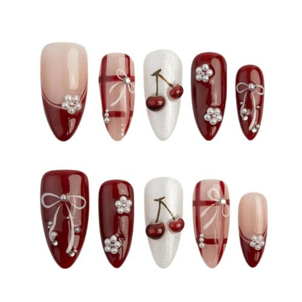 The Only Nails Cherry Basket Press-On Nails - Image 1 of 8