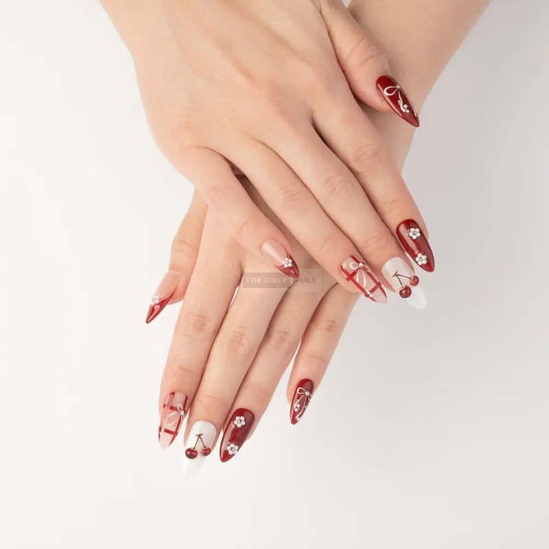 The Only Nails Cherry Basket Press-On Nails