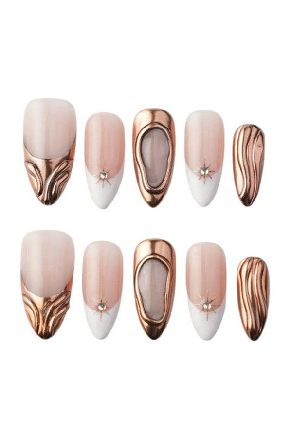 The Only Nails Espresso Press-On Nail Set