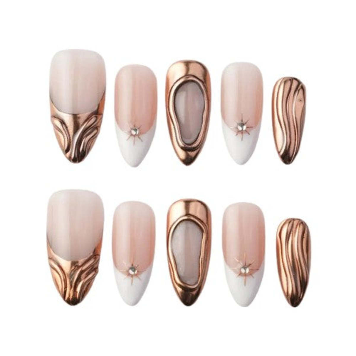 The Only Nails Espresso Press-On Nail Set - Image 1 of 10