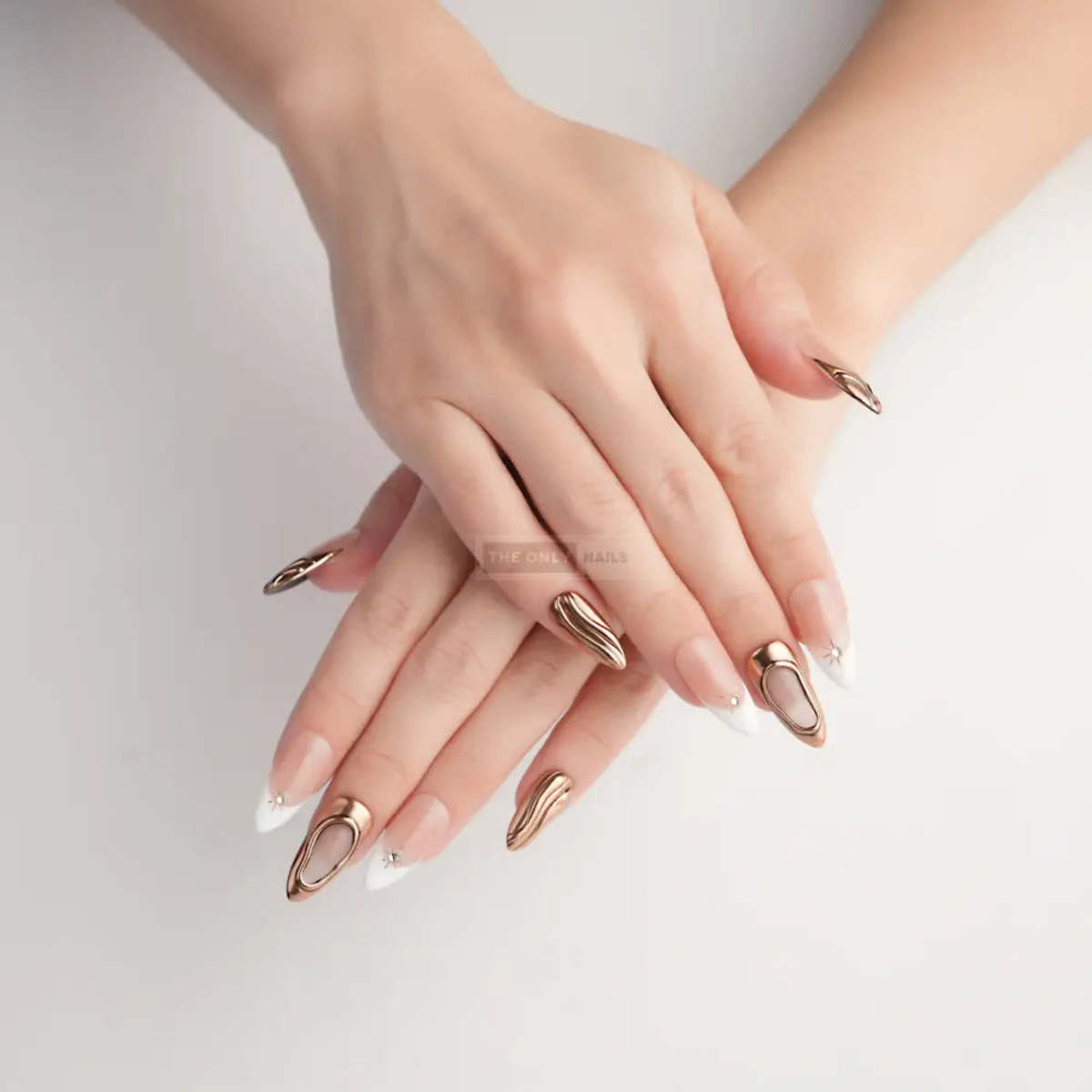 The Only Nails Espresso Press-On Nail Set - Image 5 of 10