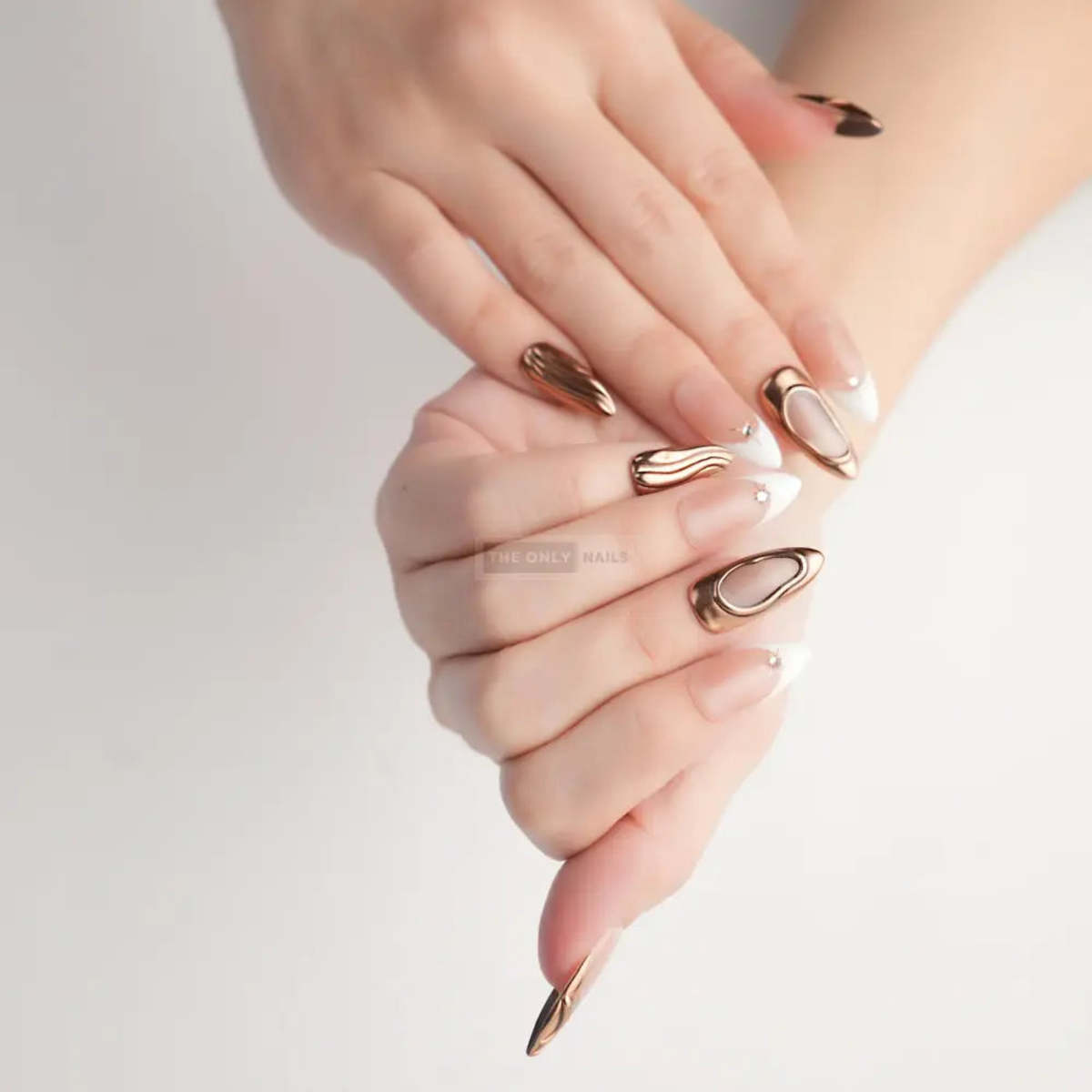 The Only Nails Espresso Press-On Nail Set - Image 6 of 10