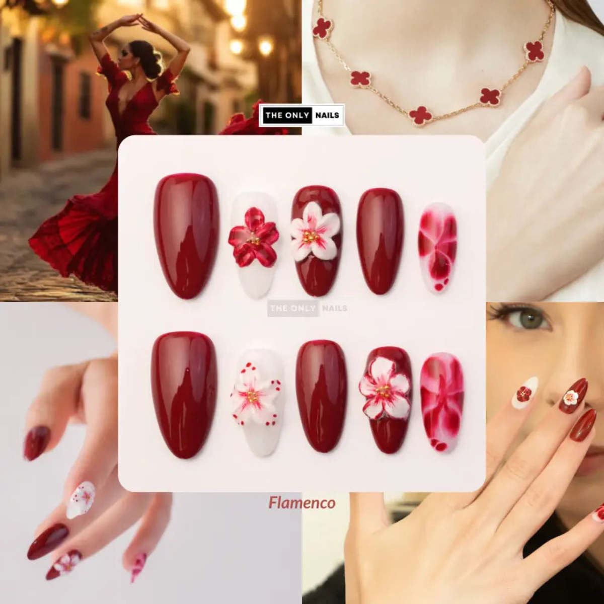 The Only Nails Flamenco Press-On Nails - Image 9 of 12