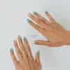 The Only Nails Jade Bloom Short Almond Press-On Nails - Thumbnail 6