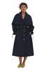 Find Me Now Dabni Trench Coat - Navy - Thumbnail 1