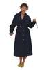 Find Me Now Dabni Trench Coat - Navy - Thumbnail 4