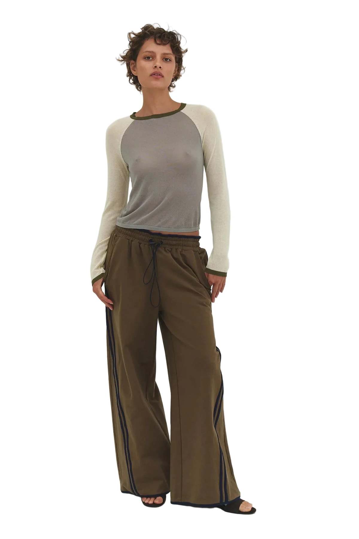 Find Me Now Mirinae Raglan Top - Matcha Mel - Image 2 of 7