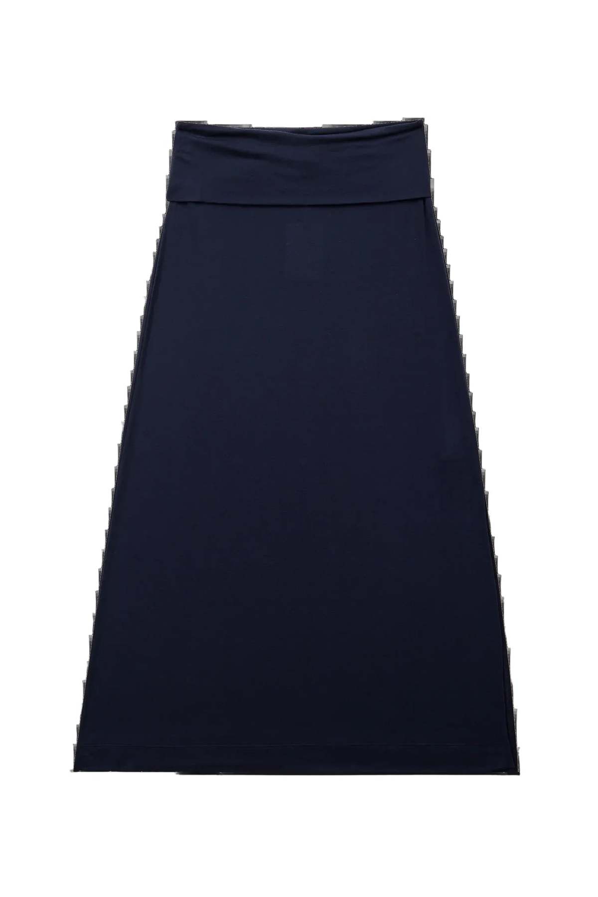 Find Me Now Sori Foldover Maxi Skirt - Navy - Image 6 of 6