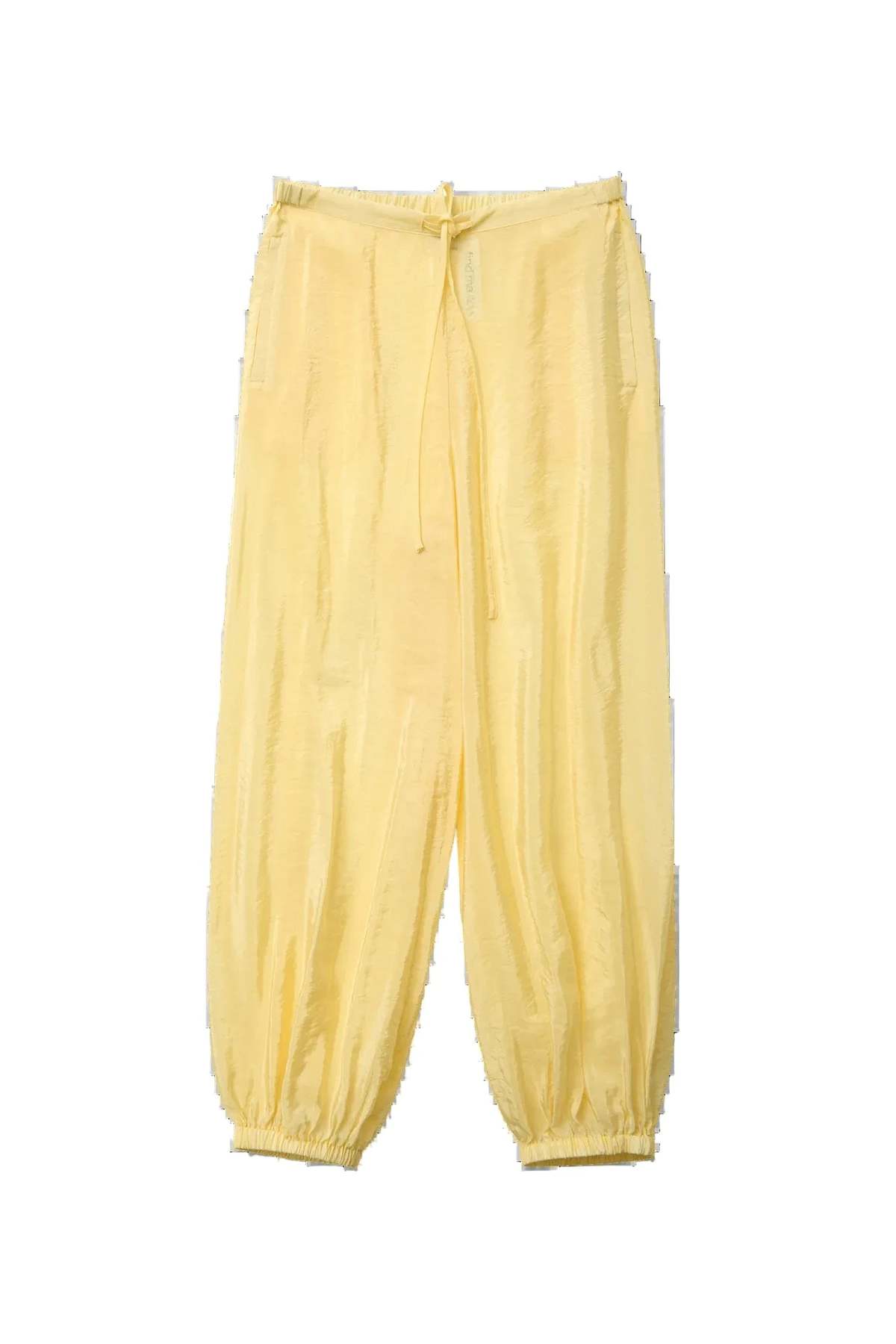 Find Me Now Zora Voile Balloon Pant - Butter - Image 7 of 7