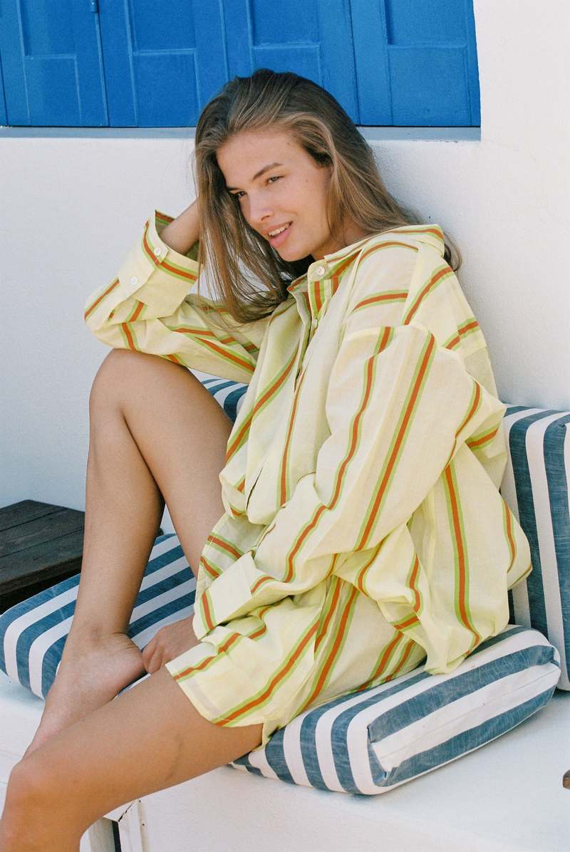 Ciao Ciao Vacation Sandy Stripe Boxer Shorts