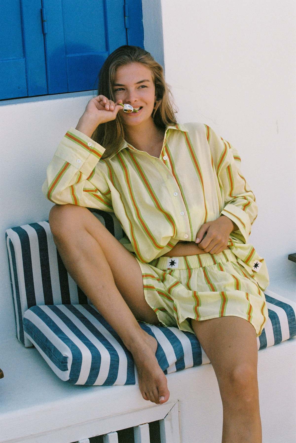 Ciao Ciao Vacation Sandy Stripe Boxer Shorts - Image 4 of 9