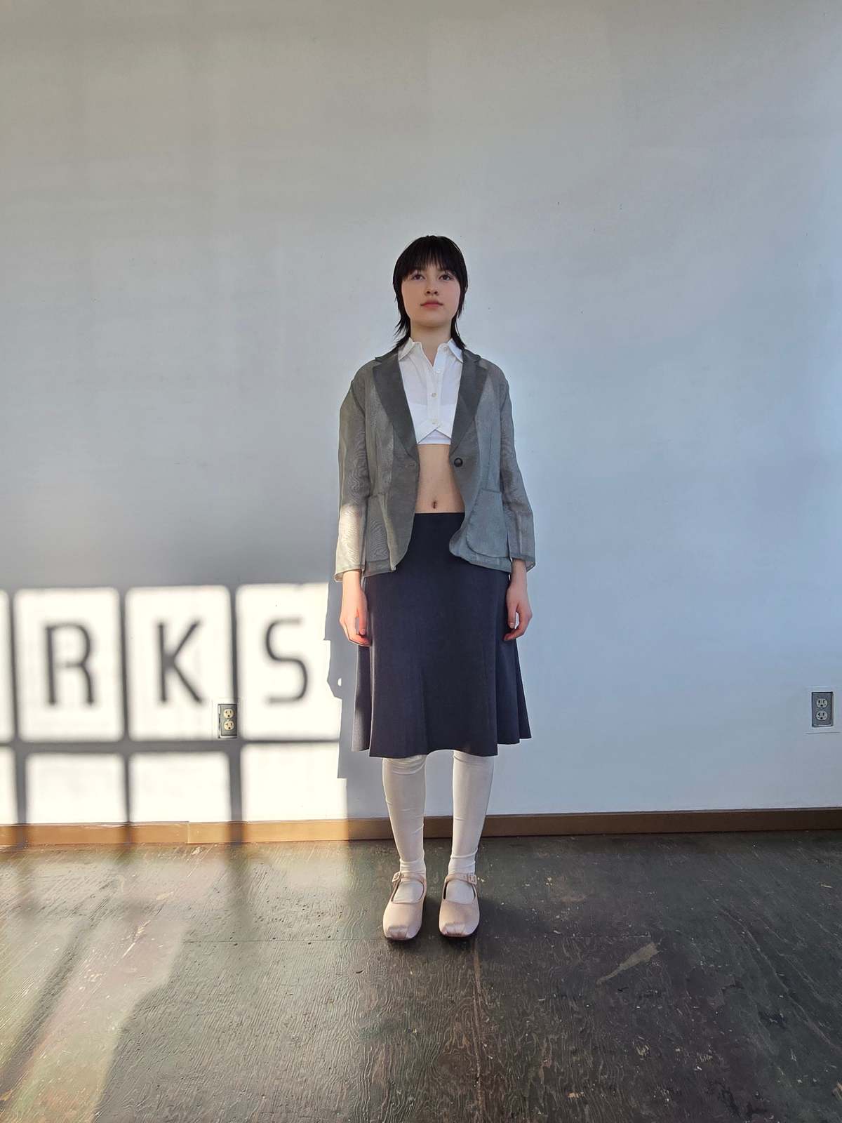 Vintage Italian Silk Organza Jacket - Image 2 of 5