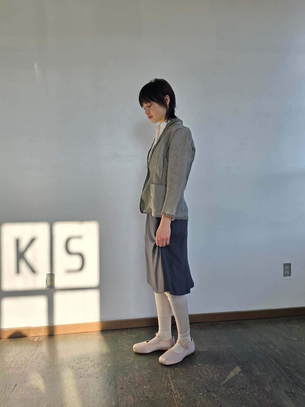 Vintage Italian Silk Organza Jacket - Image 4 of 5