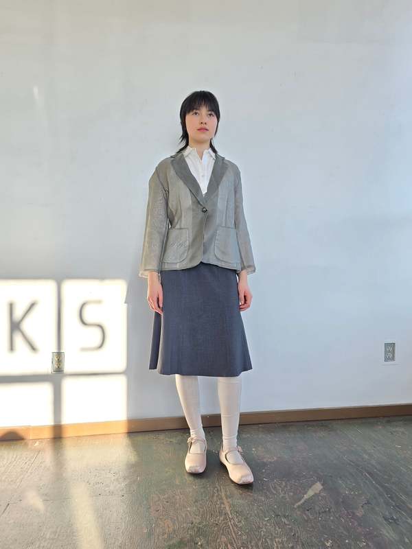 Vintage Italian Silk Organza Jacket