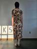 Vintage Marni Retro Print Silk Babydoll Dress - Thumbnail 3