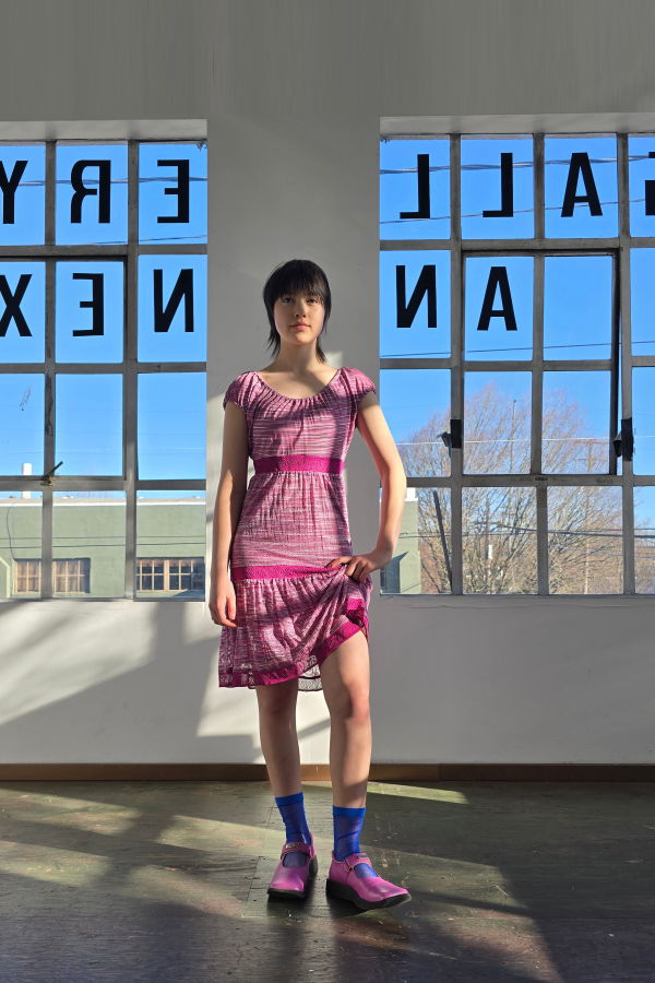 Vintage Missoni Pink Knit Dress