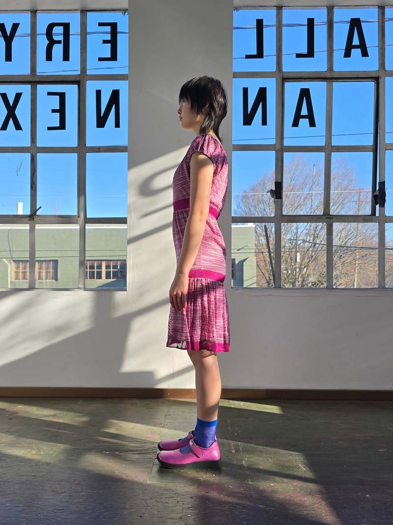 Vintage Missoni Pink Knit Dress