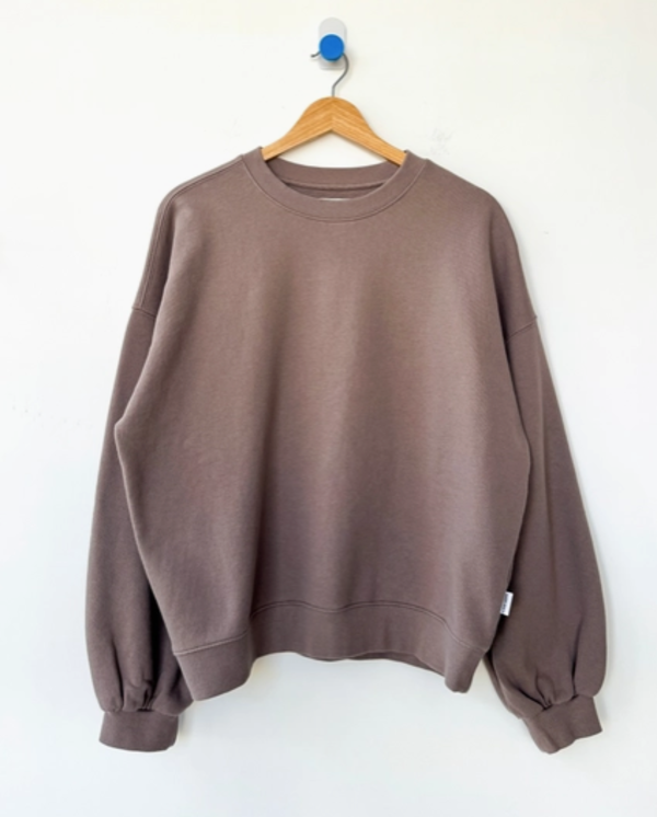 Le Bon Shoppe French Terry Core Sweatshirt - Mushroom