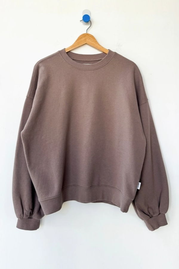 Le Bon Shoppe French Terry Core Sweatshirt - Mushroom
