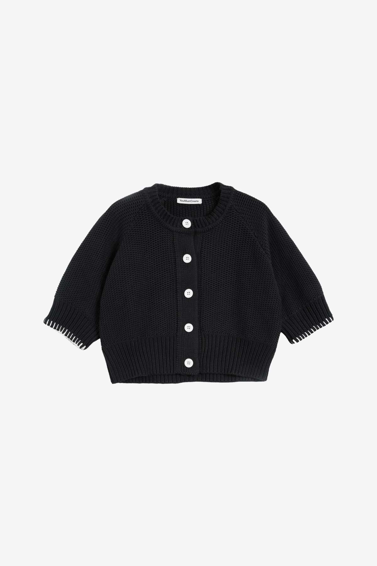 YMC Kwai Cardigan - Black - Image 1 of 3