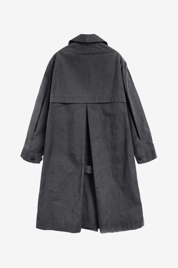 YMC Runner Trench Coat - Grey