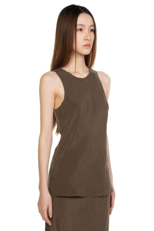 Gabriela Coll Garments NO.73 Cupro Bias Cut Top