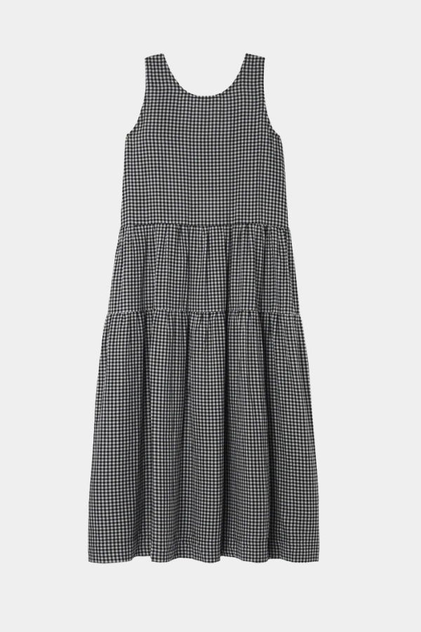 Beaumont Organic Kyra-Cay Dress - Monochrome Gingham