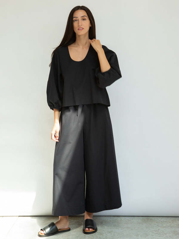 beaumont organic Mazu Poplin Culottes Trousers