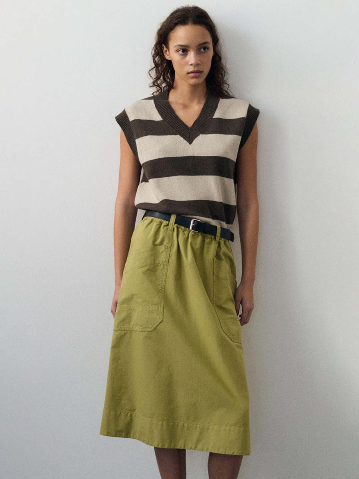 MHL by Margaret Howell Patch Pocket Skirt - Image 1 of 3
