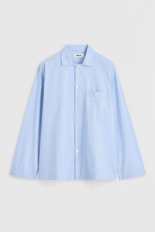 TEKLA Poplin Long Sleeved Shirt